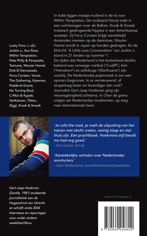 Achterkant van Over de grens