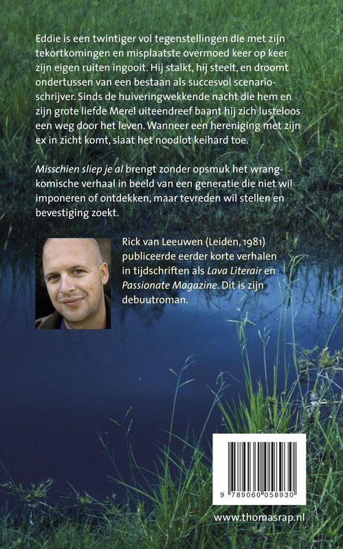 Achterkant van Misschien sliep je al
