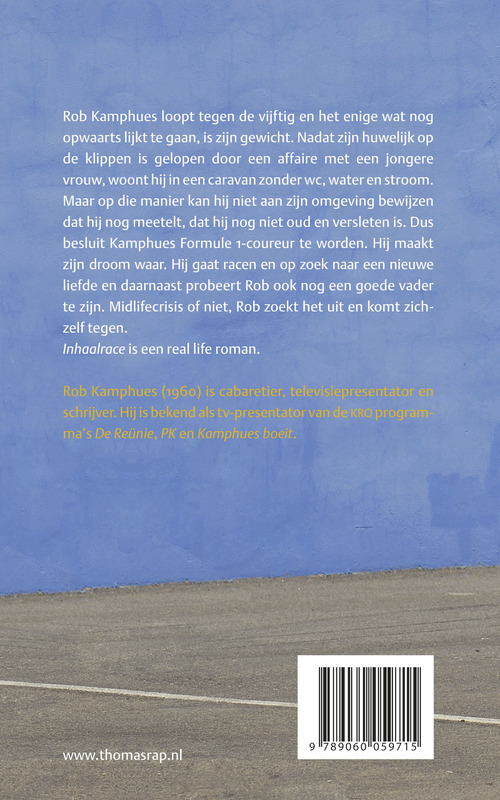 Achterkant van Inhaalrace