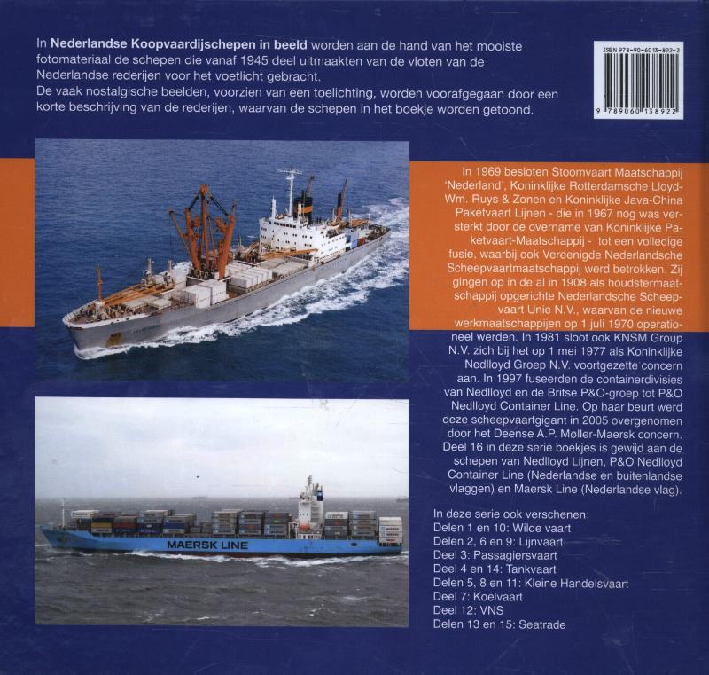 Achterkant van Nedlloyd