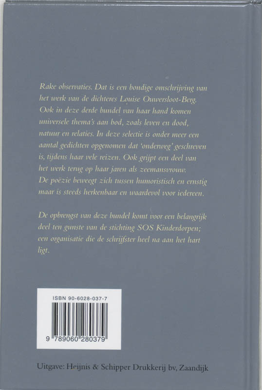 Achterkant van Met open ogen