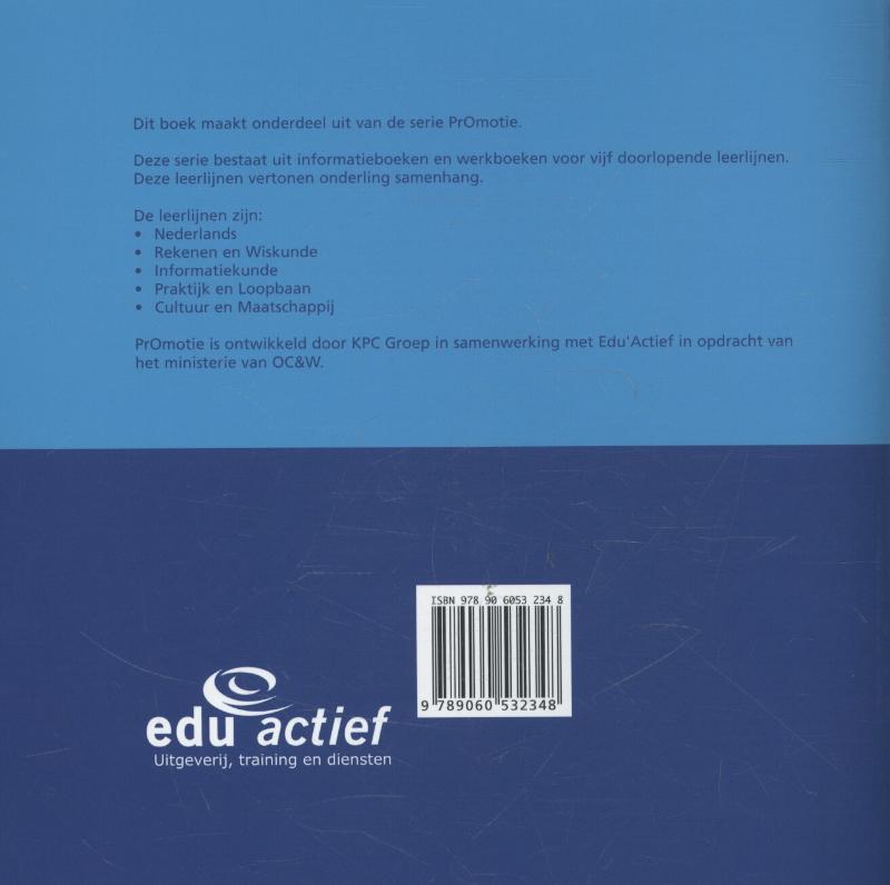 Achterkant van Werkboek