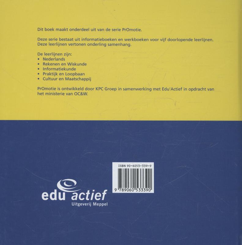 Achterkant van Infoboek