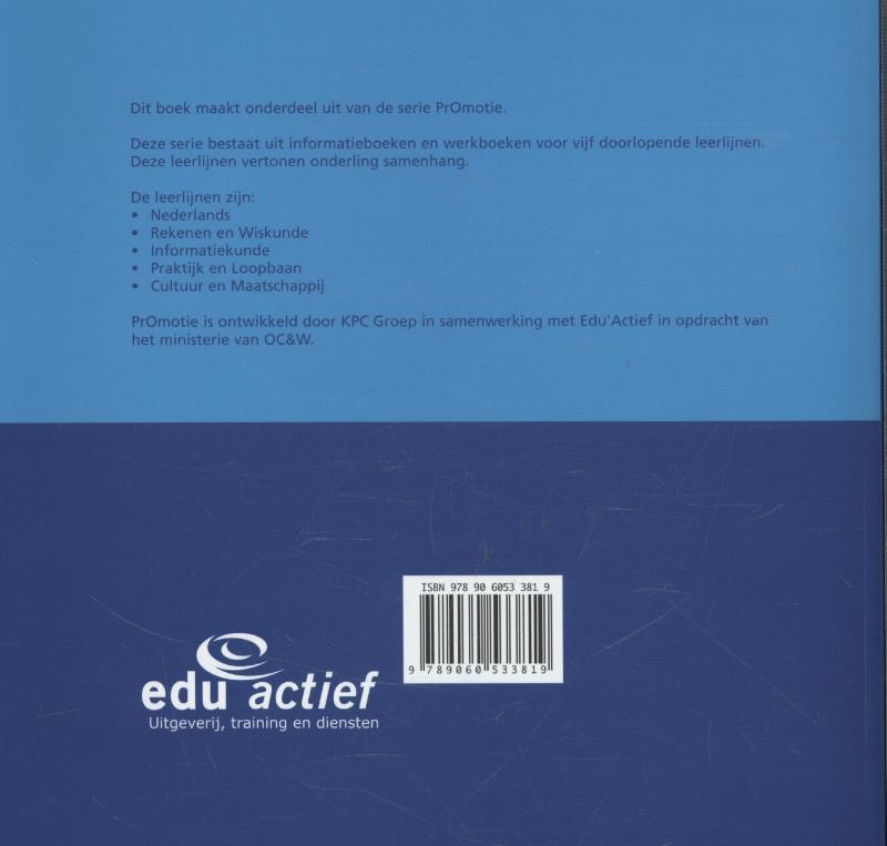 Achterkant van Werkboek