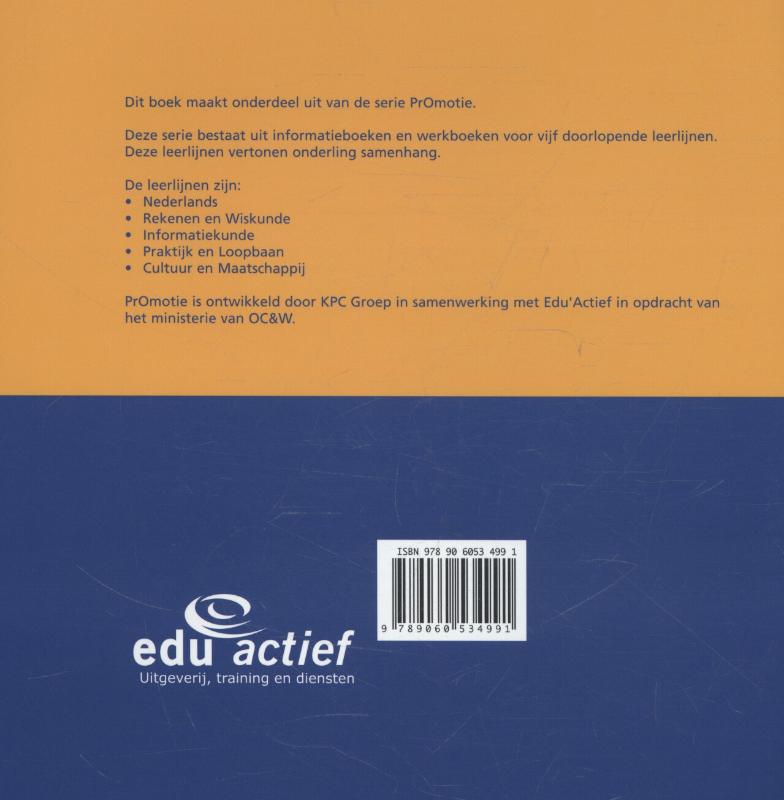 Achterkant van Werkboek