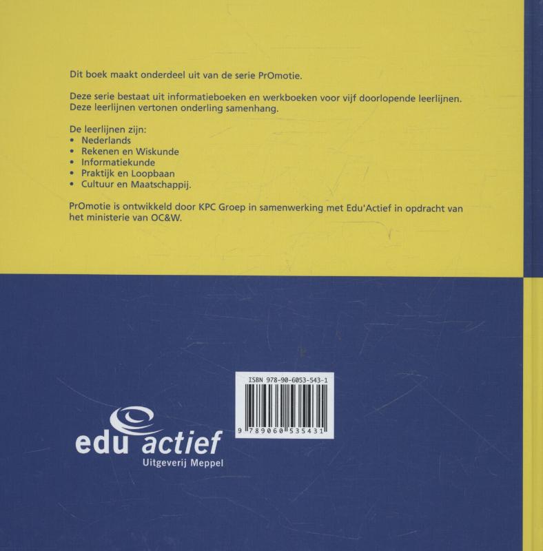 Achterkant van Infoboek
