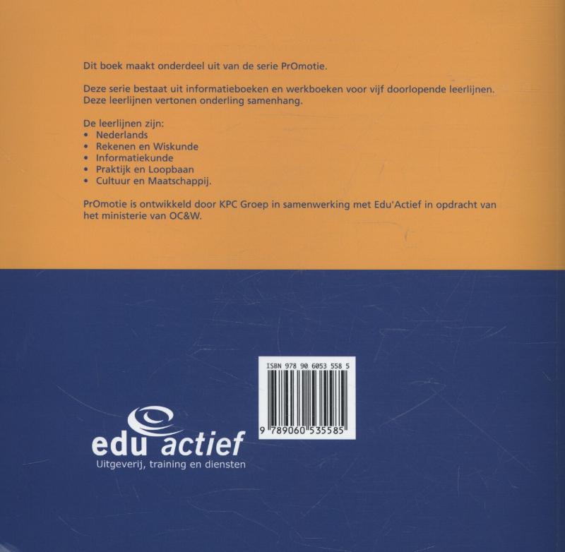 Achterkant van Werkboek