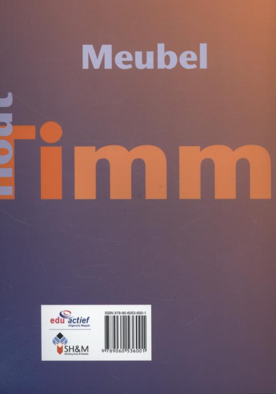 Achterkant van Materialen voor de timmerindustrie