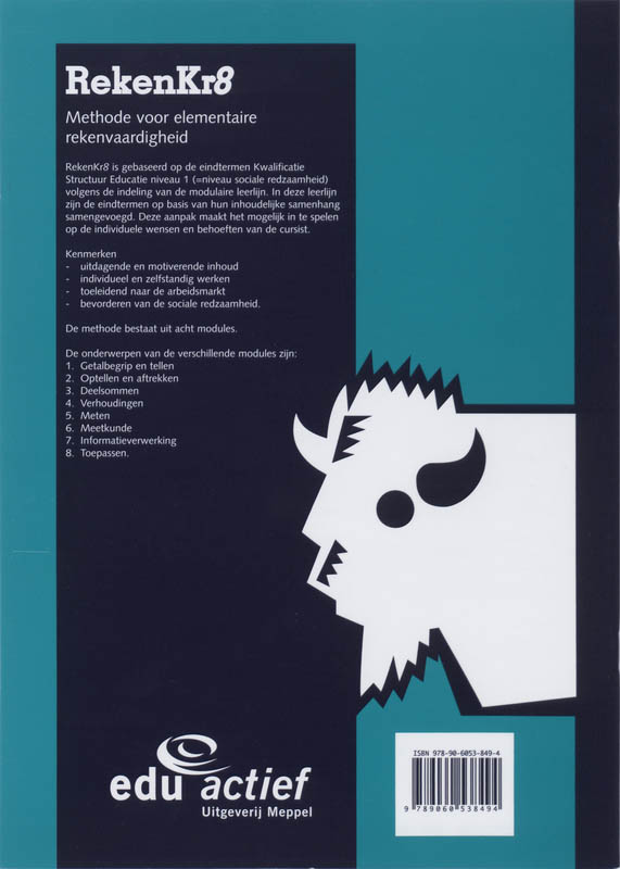 Achterkant van 2 Optellen en aftrekken