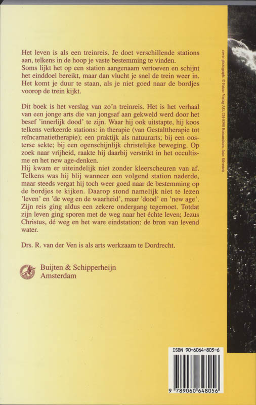 Achterkant van Niemand anders dan Jezus alleen
