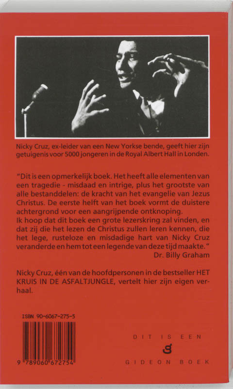 Achterkant van Ik zal nooit meer huilen