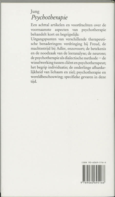 Achterkant van Psychotherapie
