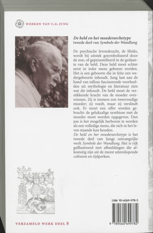 Achterkant van De held en het moederarchetype