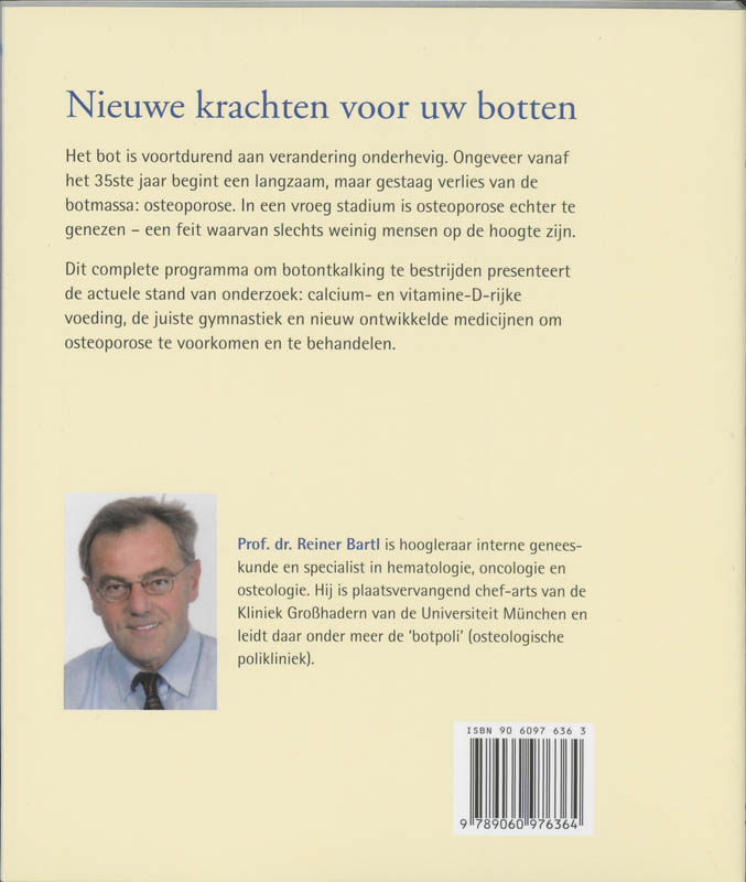 Achterkant van Osteoporose