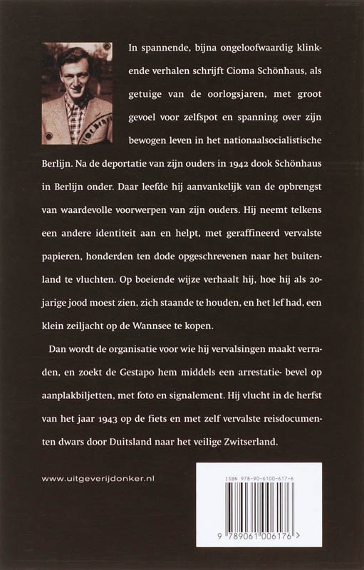 Achterkant van De paspoortvervalser