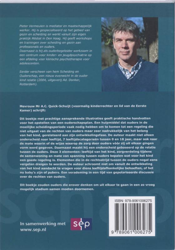 Achterkant van Een ouderschapsplan maken