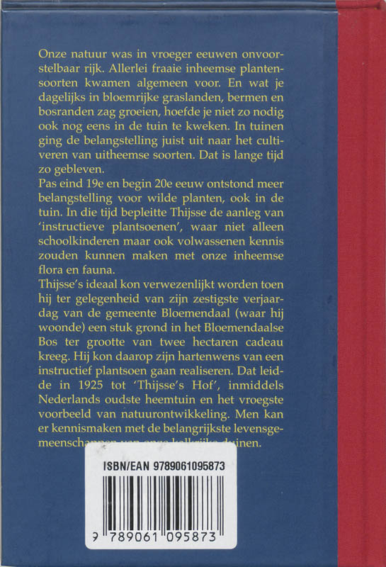Achterkant van Thijsse's Hof