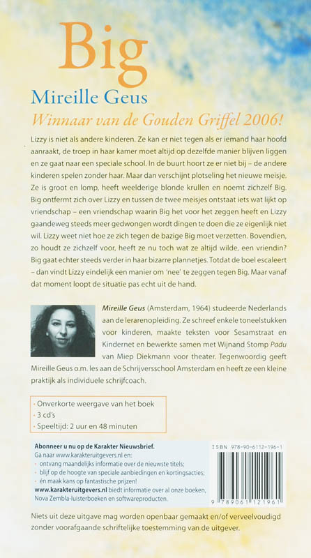 Achterkant van Big