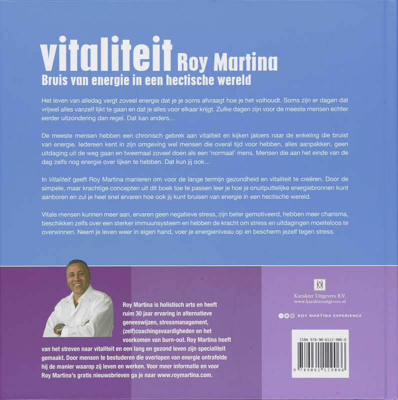 Achterkant van Vitaliteit