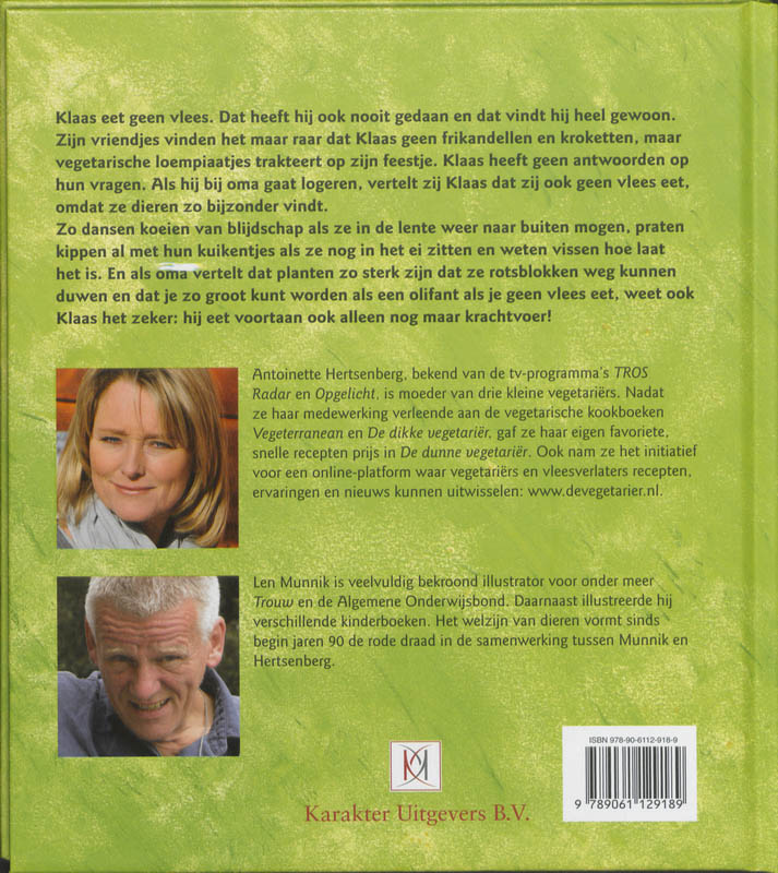 Achterkant van Krachtvoer