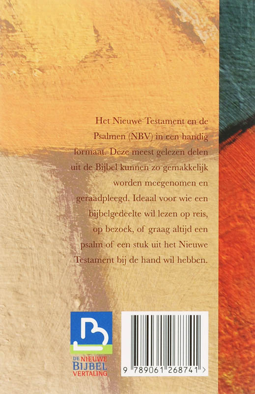 Achterkant van Het Nieuwe Testament en de Psalmen