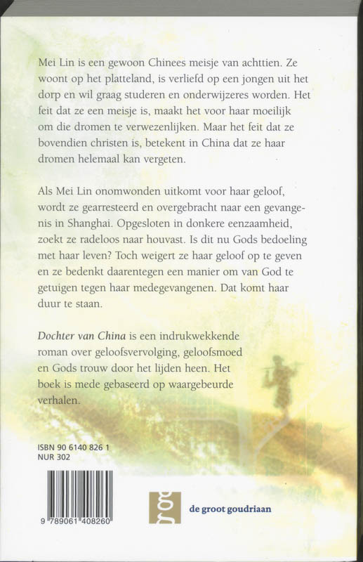 Achterkant van Dochter van China