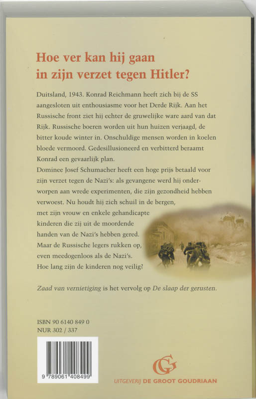 Achterkant van Zaad van vernietiging