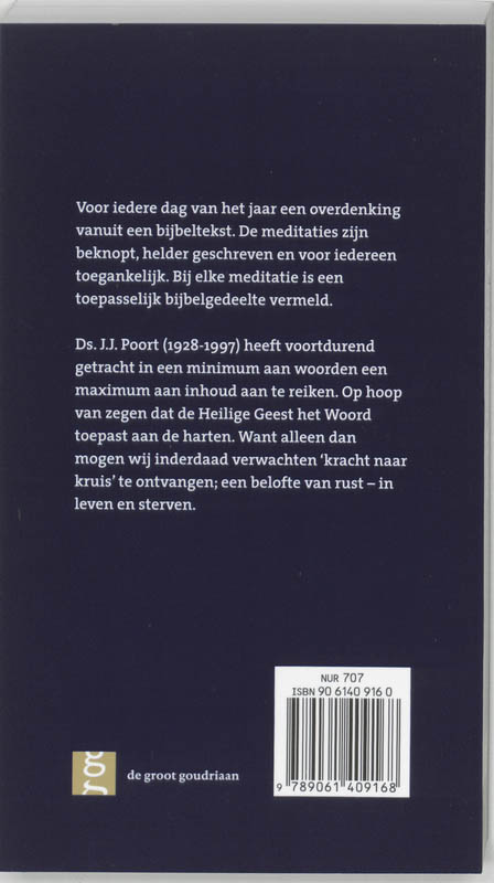 Achterkant van Kracht naar kruis