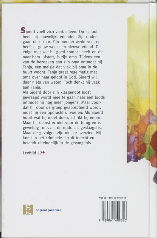Achterkant van Dubbel gevangen