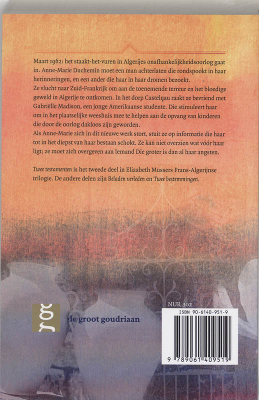 Achterkant van Twee testamenten