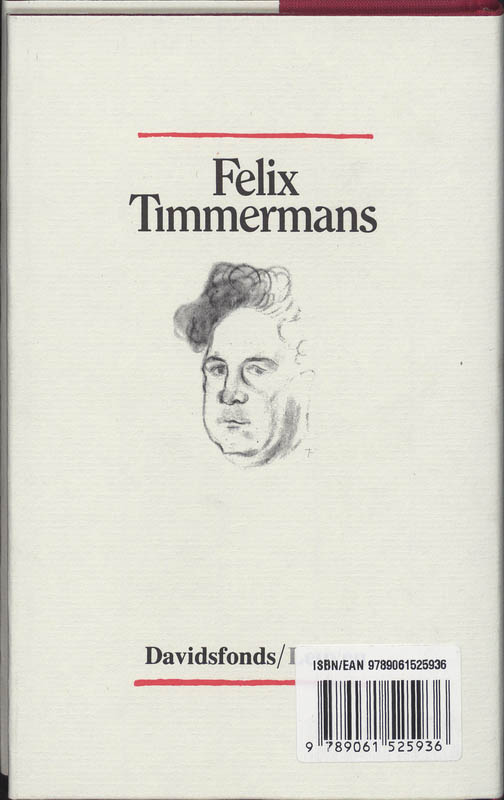 Achterkant van Felix Timmermans