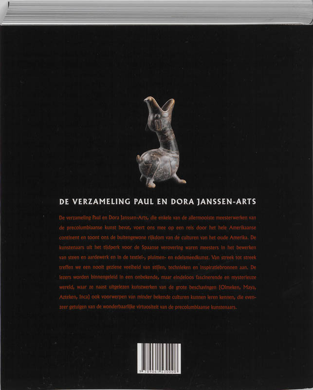 Achterkant van De verzameling Paul en Dora Janssen-Arts
