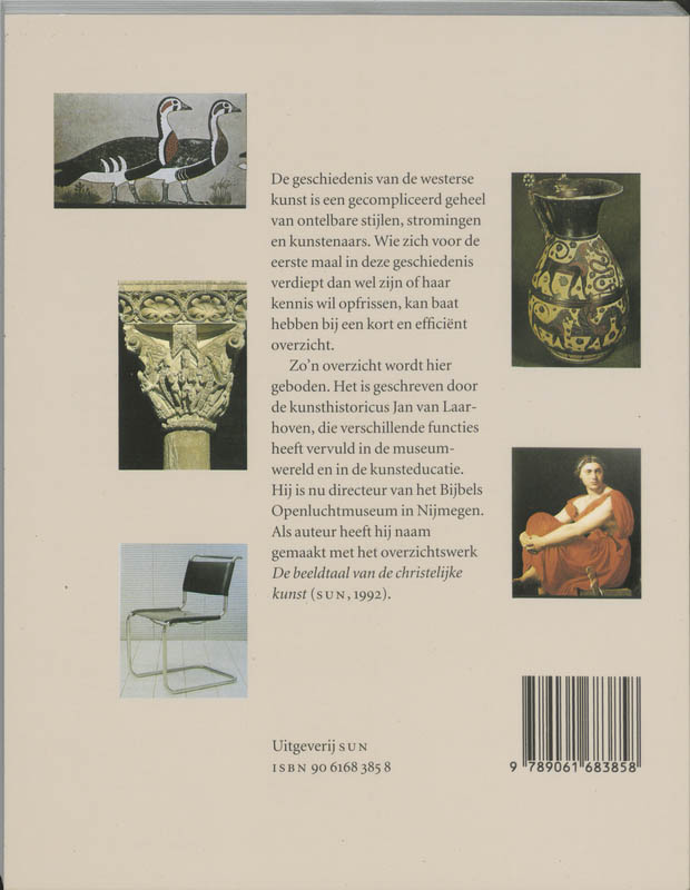 Achterkant van Van prehistorisch tot postmodern