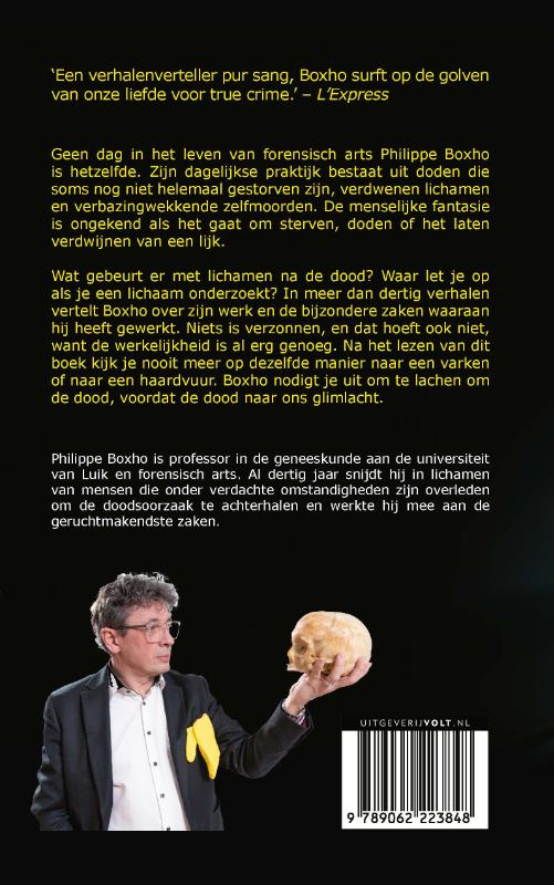 Achterkant van De doden spreken