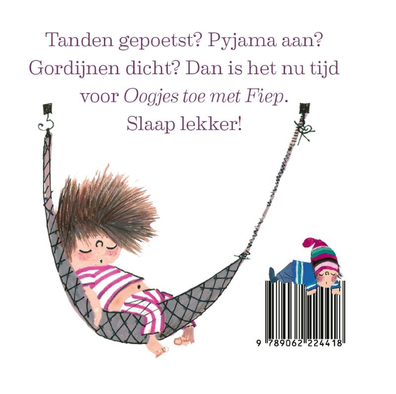 Achterkant van Oogjes toe met Fiep