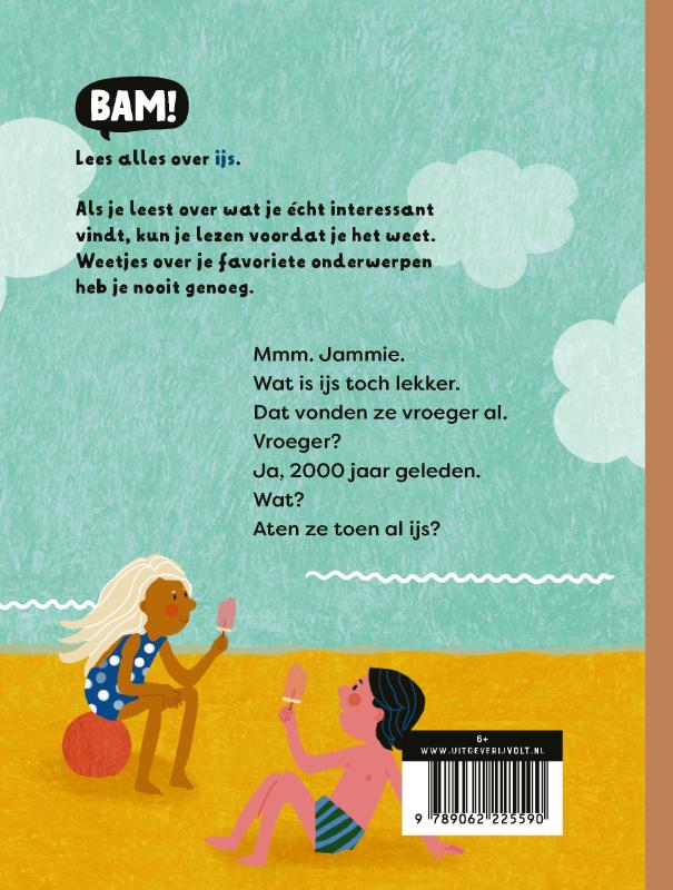 Achterkant van Mmm, ijs