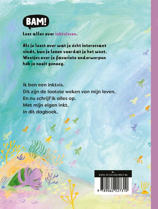 Achterkant van Dagboek van een inktvis