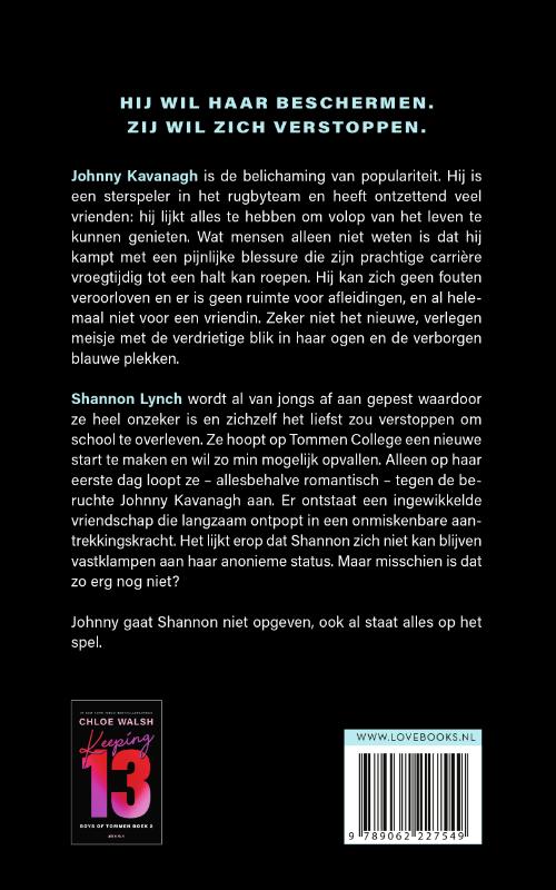 Achterkant van Binding 13
