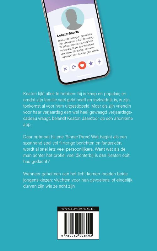 Achterkant van Top secret
