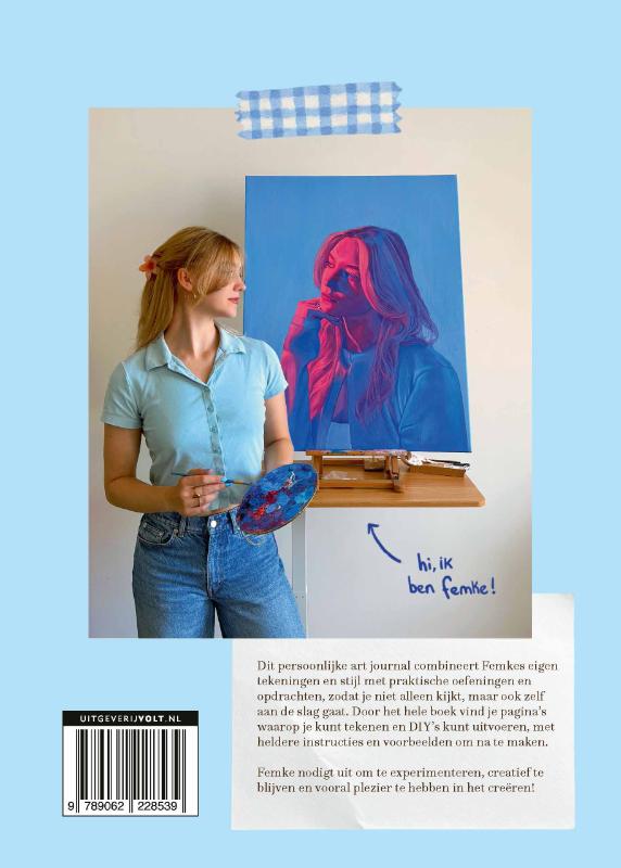 Achterkant van In mijn schetsboek