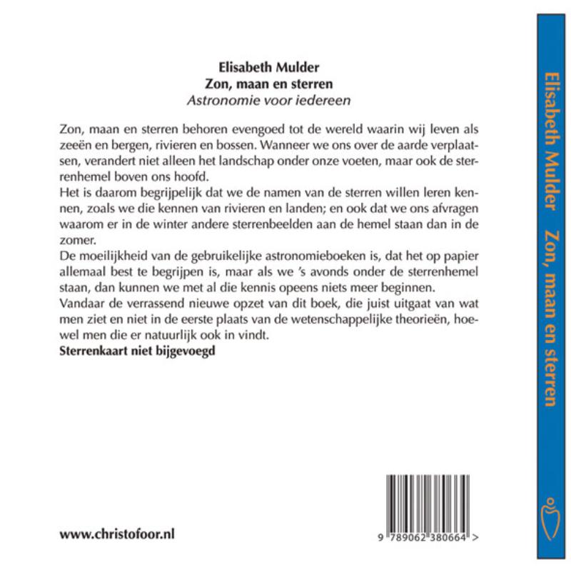 Achterkant van Zon, maan en sterren
