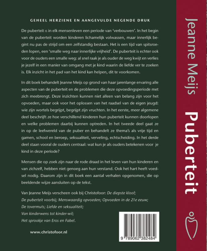 Achterkant van Puberteit