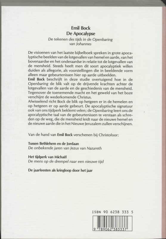 Achterkant van De Apocalypse
