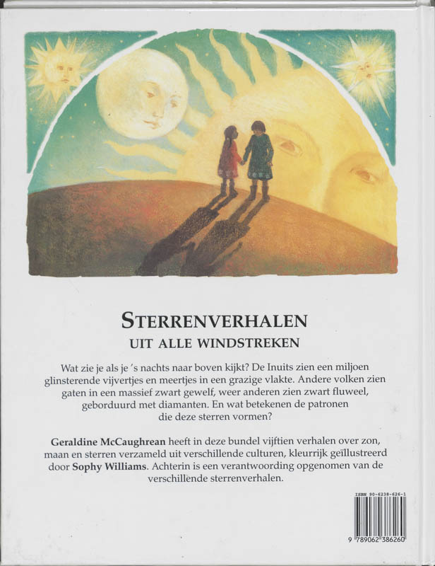 Achterkant van Sterrenverhalen uit alle windstreken
