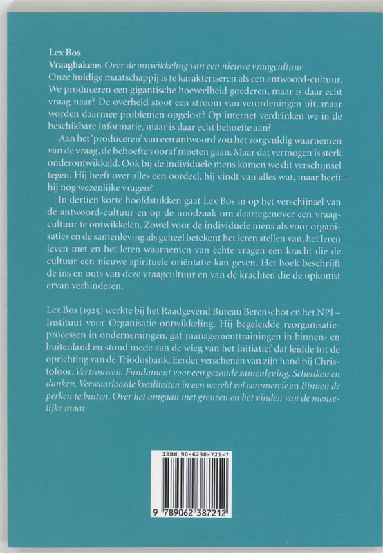 Achterkant van Vraagbakens
