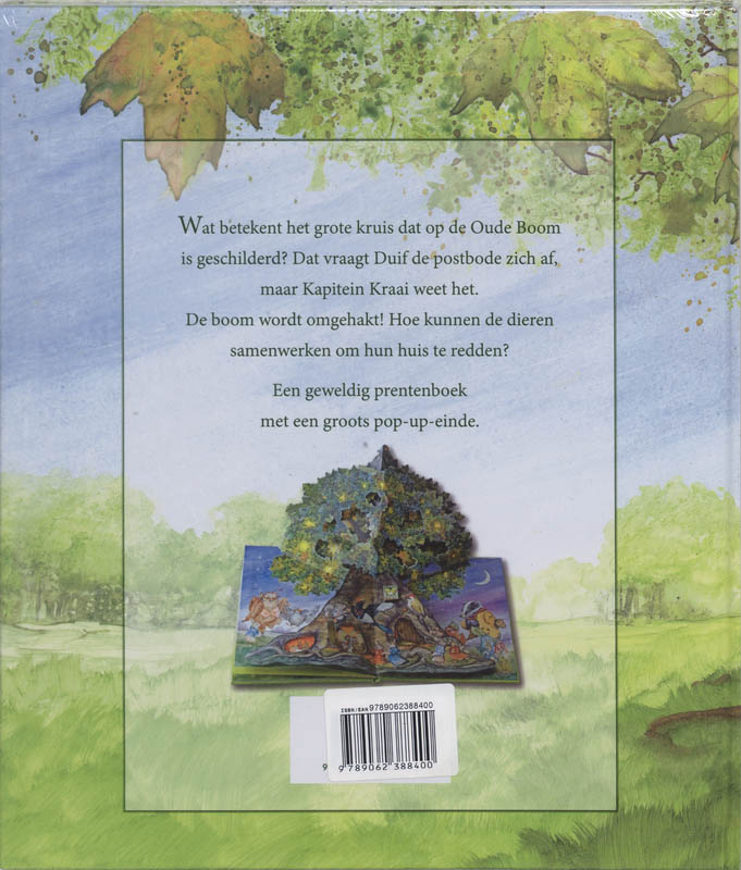 Achterkant van De oude boom