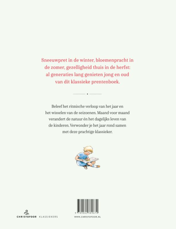 Achterkant van Het jaar rond