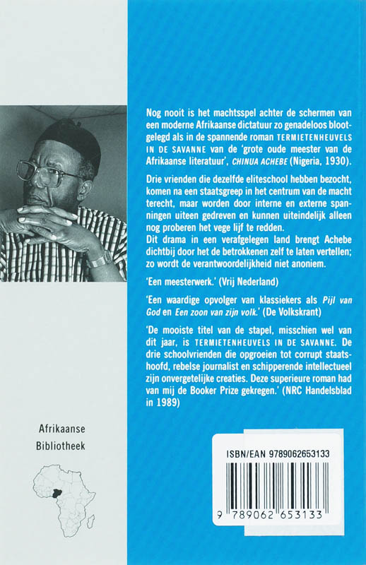 Achterkant van Termietenheuvels in de Savanne