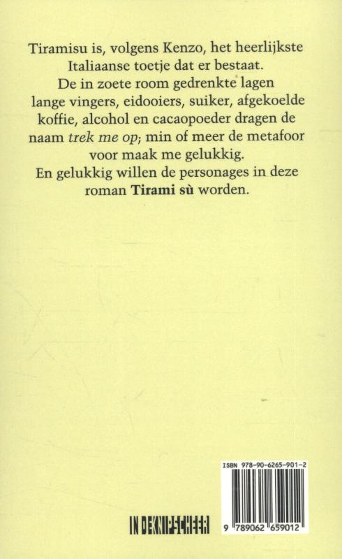 Achterkant van Tirami sù