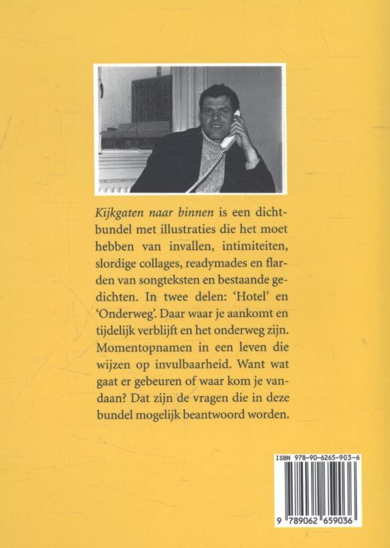 Achterkant van Kijkgaten naar binnen